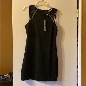 Black cocktail dress